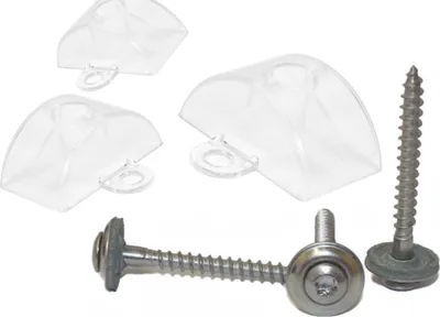 Produktbild von Abstandhalter 76/18 für Sinus + Spenglerschrauben 4,5x45mm 100 Stück Edelstahl A2