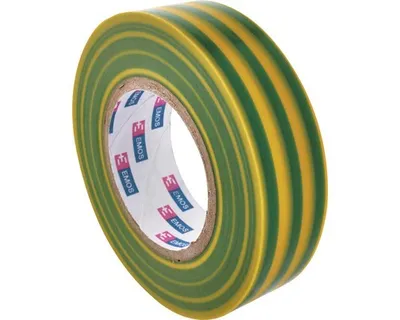 Image de Ruban isolant Emos PVC 19mm / 20m vert-jaune