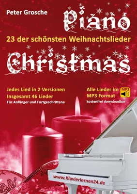Produktbild von Piano-Christmas - Weihnachtslieder für das Klavierspielen