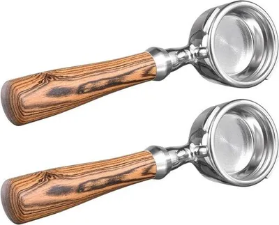 Produktbild von RVS Portafilter für 2 Kaffee, 58 mm