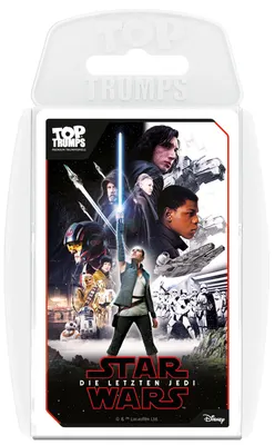 Produktbild von Top Trumps Star Wars - Episode 8 Kartenspiel Quartettspiel Quartett Spiel Deutsch