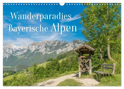 Produktbild von Wanderparadies Bayerische Alpen (Wandkalender 2027 DIN A3 quer), CALVENDO Monatskalender