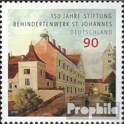 Produktbild von Briefmarken BRD (BR.Deutschland) 2010 Mi 2817 (kompl.Ausg.) gestempelt Behindertenwerk