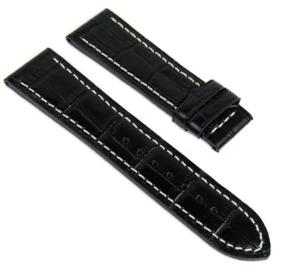 Produktbild von Festina Ersatzband Uhrenarmband Leder Band 23mm schwarz F16232/6 F16232/