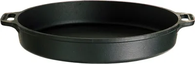 Produktbild von Robuste Gusseisen-Pfanne Ø 50 cm, schwarz, für alle Herdarten, inkl. Induktion, vielseitig einsetzbar