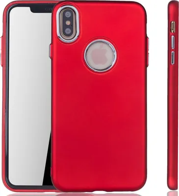 Produktbild von Apple iPhone XS Max Hülle - Handyhülle für Apple iPhone XS Max - Handy Case in Rot