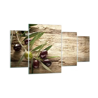 Produktbild von Bilder auf glas - Oliv italien aroma diät - 160x90cm - Glasbilder - Wandbilder - Kunstdruck - zum Aufhängen bereit - Wanddekoration aus Glas - Glas Bilder - Wandbild auf Glas - GDL160x90-2420