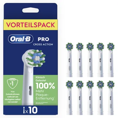 Productafbeelding van Oral-B opzetborstels Pro CrossAction, 10 stuks