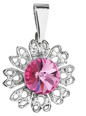 Produktbild von Funkelnder Anhä nger mit rosafarbenem Swarovski-Kristall Flower 54032.3 rose