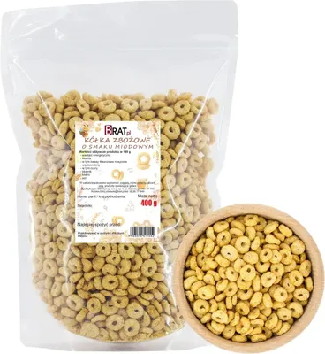 Produktbild von Getreidekugeln mit Honiggeschmack 400 g