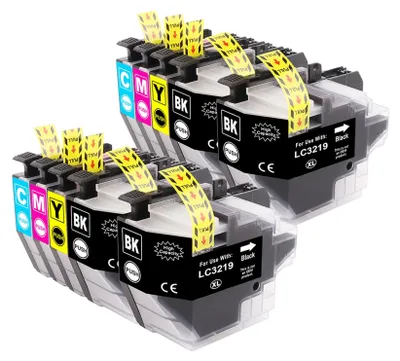 Zdjęcie produktu dla 10 wkładów atramentowych LC3219XL do drukarek Brother
