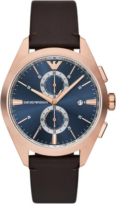 A close-up, studio shot of a men's watch.