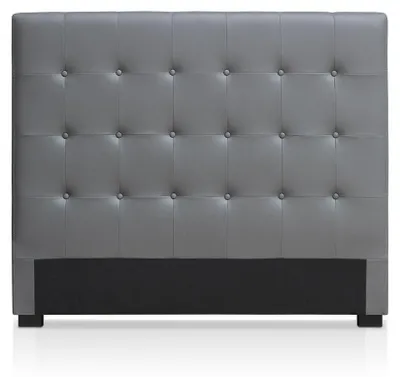 Image de MENZZO Tête de lit Luxor 140cm Gris