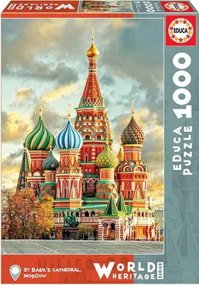 Obrázek produktu pro Puzzle 1000 dílků St Basils Cathedral, Moskva 17998