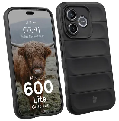 Produktbild von Robuste Handyhülle für Honor 600 Lite 5G, Bizon Case Tur, Schwarz