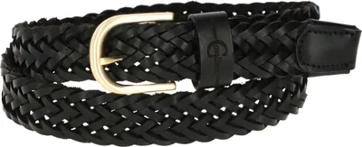 Produktbild von Covalliero Ledergürtel Uni black F/S 2023 Gürtel schwarz geflochten, Größe:105 cm