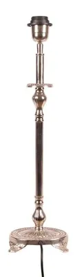 Obrázek produktu pro Stojan lampy, výška 54 cm - stříbrná barva - měděná