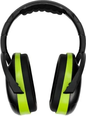 Produktbild von STROXX Gehörschutz FM1 – Kapselgehörschutz mit SNR 30 dB, EN 352‑1 mittel schwarz/grün