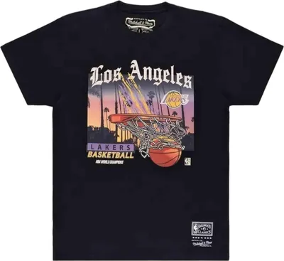 Immagine prodotto di T-shirt Mitchell & Ness FH21APP001-LALBLCK da Unisex