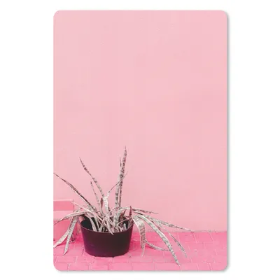 Produktbild von MuchoWow® Mauspad Mousepad Sommer - Rosa - Pflanzen 18x27 cm - Mousepads - Maus Mat - Pad - Mausunterlage