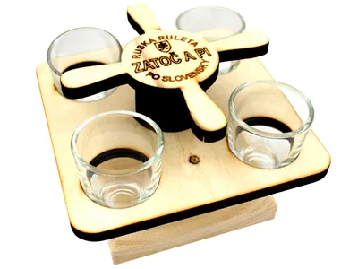 Obrázok produktu pre Ruleta so štyrmi štamprlíkmi