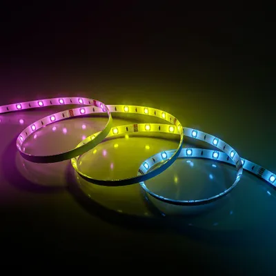 Produktbild von hoftronic LED Streifen 5 m 16 Watt RGBIC IP44 mit Fernbedienung