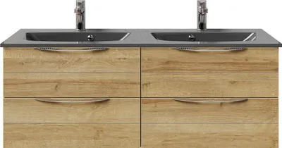 Produktbild von PELIPAL Serie 6025 SET-045-057 Waschtisch mit Unterschrank bestehend aus: Waschtisch, Waschtischunterschrank  / 132cm