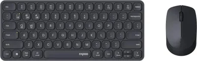 Image de Rapoo 9010m Combo Set clavier qwerty(nl) + souris noir