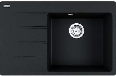 Produktbild von Franke Centro - Fragranit-Spüllbecken CNG 611-78 TL/7, 780x500 mm, Onyx 114.0637.510