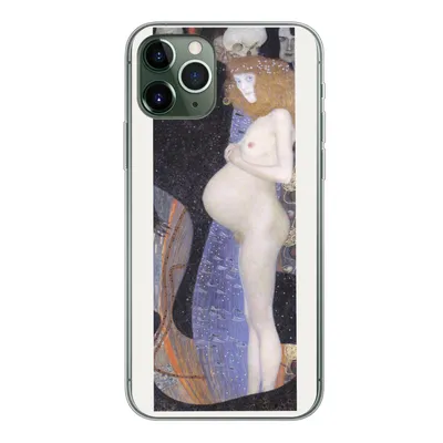 Produktbild von MuchoWow® Handyhülle Schutzhülle Hülle für iPhone 11 Pro Hoffnung I - Gustav Klimt Silikon Softcase Handy Hülle - Handy