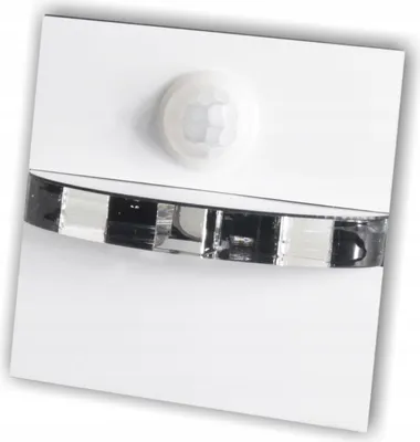 Produktbild von Wandleuchte - Treppenlicht - 230V - IP20 - Bewegungsmelder - Weiß - LED-Glühbirne G4 Neutralweiß 4000K im Set