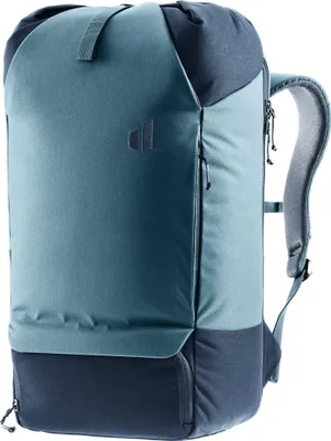A product shot of a backpack on a white background.