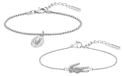 Produktbild von Charmantes Stahlschmuckset fü r Damen ( Armband, Ohrringe)  2070046