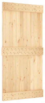 Obrázok produktu pre Dvere vidaXL NARVIK prírodná farba 100 x 210 cm z masívneho borovicového dreva