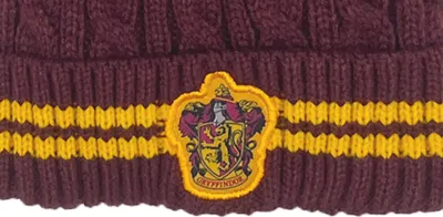 Obrázek produktu pro Dívčí zimní čepice s bambulí Harry Potter, barva:červená, velikost:54