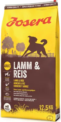Obrázek produktu pro Josera Lamb & Rice, Dospělý jedinec, Jakékoli plemeno, Jehněcí, Rýže, 12,5 kg