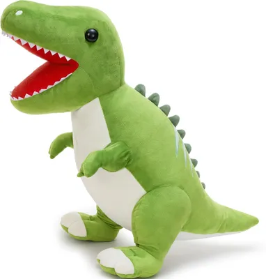 Image de Peluche dinosaure XXL, douce, 80 cm, pour enfants