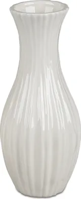Produktbild von Porzellanvase RELIEF KLASSIK bauchig H. 20cm weiß Porzellan Formano