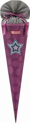 Obrázek produktu pro Step by Step school cone School Cone Glamour Star purple