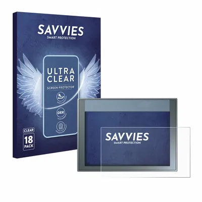 Produktbild von 18x Für Siemens Simatic HMI KTP 700 Basic Schutzfolie Savvies Displayschutz Display Schutz Folie Klar Transparent