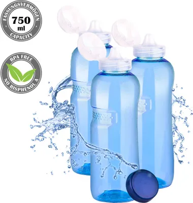 Produktbild von 3x Kavodrink Classic Sport Trinkflasche 0,75 Liter