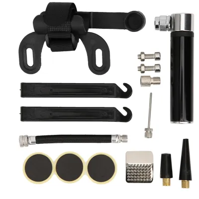 Produktbild von Fahrradreifenreparatur,Fahrradreifenreparaturset,Fahrradpumpe,Fahrradreifenreparaturwerkzeug,Rennrad Mountainbikes Reifenreparatur,Mountainbikes Reifenreparatur
