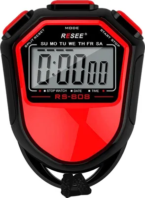 Produktbild von Leichte, wasserdichte Stoppuhr mit Digitalanzeige für Sporttrainer (Schwimmen, Laufen, Training)