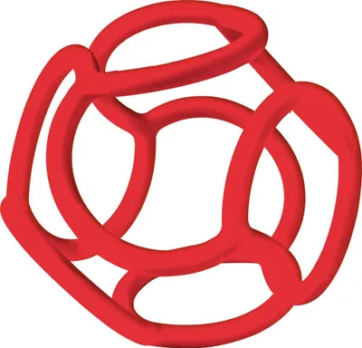 Immagine prodotto di Ravensburger ministeps baliba - Babys Lieblingsball, Greifling, Beißball, Greifball, Ball, Beißhilfe, Spielzeug, Silikon, Rot, 04148
