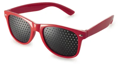 Produktbild von Ganzoo Rasterbrille Lochbrille für Augen Training und Entspannung, Pinhole Glass