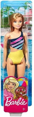Produktbild von BARBIE Plage gestreifter Badeanzug