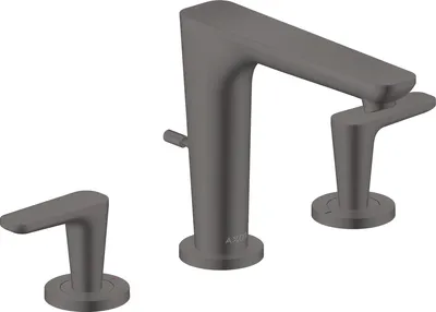 Immagine prodotto di hansgrohe AXOR Citterio C robinetterie de lavabo 3 trous 125, avec vidage à tirette, 49060340, 49060340