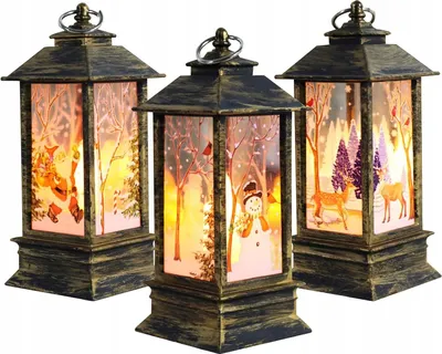 Obrázok produktu pre Dekoratívna drevená LED lucerna, 100 x 21 cm