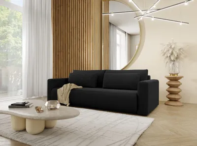 Produktbild von Intenso Schlafsofa Sofa "CURIOO", Schwarz