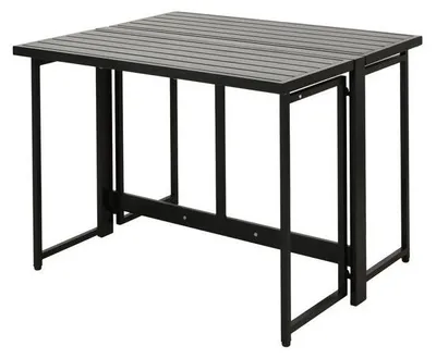 Image de Table de jardin pliante FERRET, Métal, 4 personnes, 98 x 80 x 72 cm